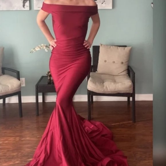 Jessica Angel stretchy formal dress sz M - Picture 3 of 3